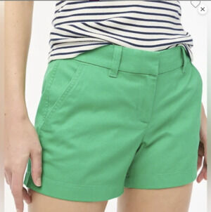 J.Crew Factory Teal/Green Chino Shorts Size XS (2)
